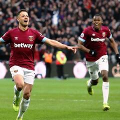 'Chicharito' salva a Pellegrini en una épica remontada