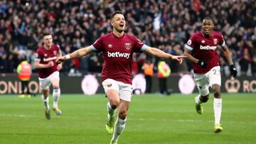 'Chicharito' salva a Pellegrini en una épica remontada