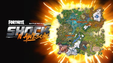This is the map for the new Fortnite season: all the changes in Chapter 6 Season 4