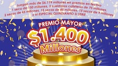 Resultados loter&iacute;as Bogot&aacute; y Quind&iacute;o y m&aacute;s: n&uacute;meros que cayeron y ganadores | 4 de noviembre