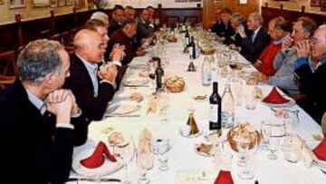 <b>EN 'CASA JUAN'. </b>Los campeones de Ferrándiz, de nuevo juntos.