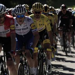 En imágenes: Lo mejor de la cuarta etapa, Roglic vencedor