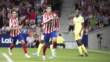 Gol de Morata en el Atlético de Madrid-Getafe