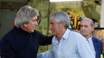 Pellegrini y Setién se verán las caras en el inicio de la próxima Liga.
VILLARREAL - BETIS
PELLEGRINI Y QUIQUE SETIEN
