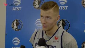 Porzingis explica en sevillano sus tretas con Doncic en mitad de los partidos