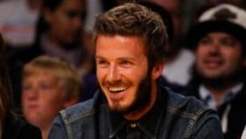 Venden un cuadro con la huella del pie de Beckham por medio millón de dólares