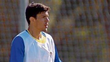 <b>PROYECCIÓN. </b>Víctor Ormazábal asegura que se sintió bien en su debut y que irá mejorando con el paso de los días.