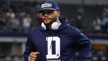 El mariscal de campo de Dallas Cowboys no practic&oacute; mi&eacute;rcoles y jueves con la organizaci&oacute;n de Texas por una lesi&oacute;n en el hombro que sufri&oacute; ante Rams.