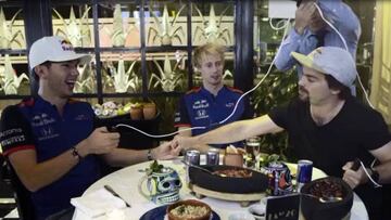 Los conductores de Toro Rosso vivieron una experiencia única