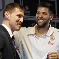 Felipe Reyes: "¿El Eurobasket? Si renuevo, tendré que hacer un esfuerzo por el Real Madrid"