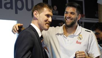 Felipe Reyes y Andrés Nocioni.