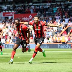Lerma, en el XI ideal de la primera fecha de la Premier League