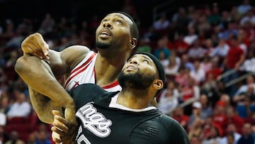 Joey Dorsey y DeMarcus Cousins.