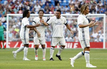 Karembeu, Raúl y Ronaldo.