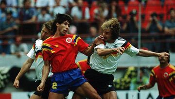 Andr&eacute;s Escobar en Italia 90