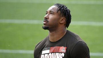 El ala defensivo habló con The Associated Press tras haberse contagiado de covid-19 y perderse dos partidos para Cleveland Browns.