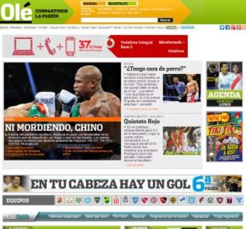 Portadas de la prensa extranjera