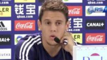 Elustondo, en rueda de prensa.