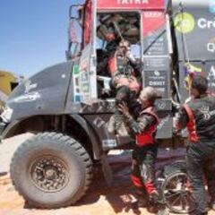 Albert Llovera: “Impresiona ir en uno de estos dinosaurios”