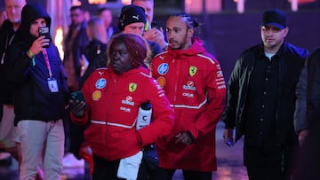 Lewis Hamilton (Ferrari). Las Vegas, Estados Unidos. F1 2025.