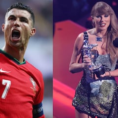 Taylor Swift loses out to Cristiano Ronaldo’s crazy fans