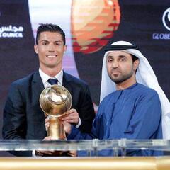 Cristiano se lleva el 10º premio del año: ahora el Globe Soccer