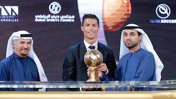 Cristiano se lleva el 10º premio del año: ahora el Globe Soccer
