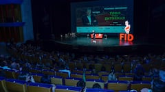 Toni Nadal habla durante la tercera jornada del FID Santander Grupo Bárymont 2022.