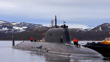 Así es el submarino nuclear K-561 Kazan, la joya de la marina rusa que forma parte de la Flota del Norte