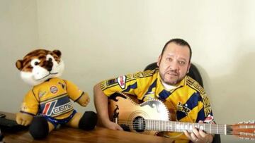 El integrabte de Grupo 'Pesado' ya le demostro su pasión a Tigres con una canción. 