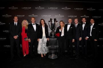 El photocall de la cena de gala de la Laver Cup 2022