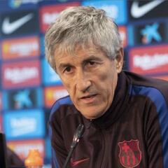 Setién: "Es prematuro que Braithwaite sea titular"