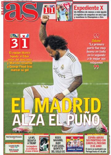 Las portadas de AS de junio