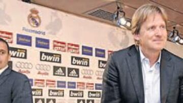 <b>MANOS A LA OBRA. </b>Bernd Schuster se reunió ayer con Mijatovic para perfilar la plantilla 2007-08.