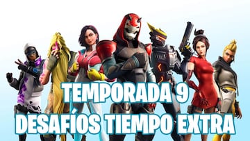 Fortnite Battle Royale: guía de desafíos de Tiempo Extra Temporada 9