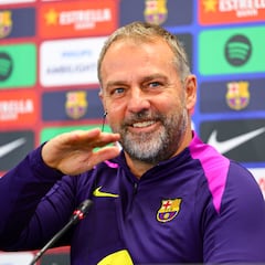 Rueda de prensa de Flick, en directo: última hora de la previa del Barcelona - Oviedo de LaLiga EA Sports