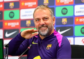 Sigue en directo la rueda de prensa de Hansi Flick antes del Betis - Barcelona de LaLiga EA Sports