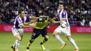 El Valladolid rescata un punto gracias a Manucho y Ebert