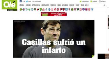 Casillas heart attack: how the international press reacted