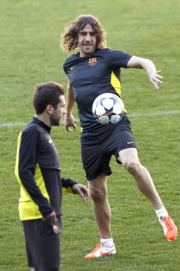 El defensa del Barcelona Carles Puyol.