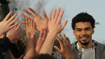 El culto a la personalidad, el culto a Wembanyama