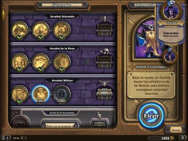 Hearthstone: La Maldición de Naxxramas, Impresiones Ala 3