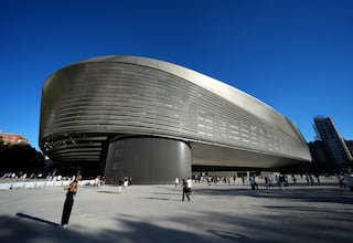 Atención a la impresionante evolución del Santiago Bernabéu