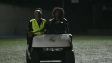 Adidas se cuela en Valdebebas... suerte que están Marcelo y Zidane