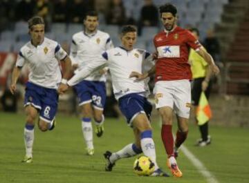 Lafita durante el partido homenaje.