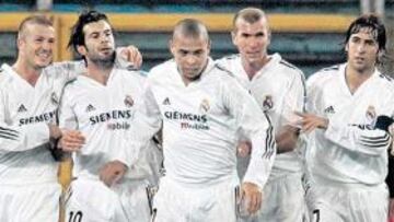 <b>LOS GALÁCTICOS. </b>Florentino dio la vuelta a la economía del Madrid al reunir a los galácticos.