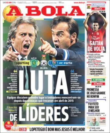 Portadas de la prensa mundial