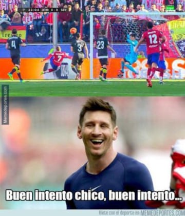 Los memes más divertidos del Atlético-Sevilla