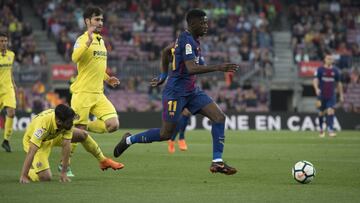 09/05/18 PARTIDO PRIMERA DIVISION
 BARCELONA - VILLARREAL
 DEMBELE 