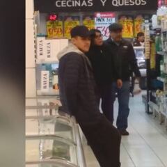 La especial jornada de Alexis a un supermercado de Tocopilla